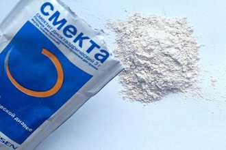 Смекта усиливает продукцию в кишечнике муцина Смекта
