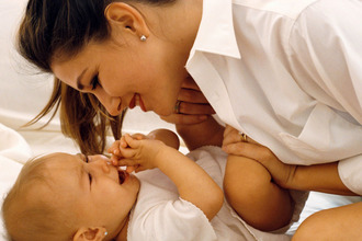 Многое зависит от рациона матери и ее состояния здоровья Мама