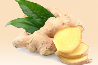 Имбирь помогает уменьшить отек и болезненность Имбирь