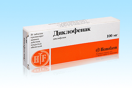 Диклофенак не влияет на кровотечение Диклофенак