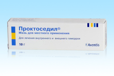 Проктоседил снимает зуд Проктоседил