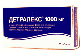 Детралекс 1000 мг при геморрое