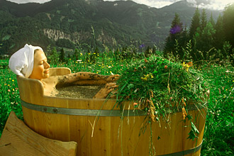 Ванночки из Горца почечуйного от геморроя