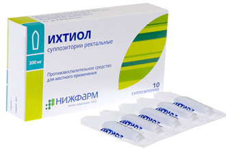Ихтиоловые свечи Ихтиоловые свечи