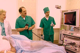 Проведение колоноскопии с Малышевой