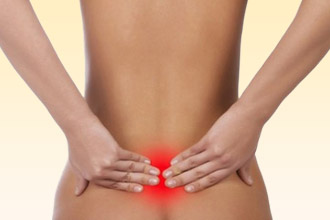 Зона копчика Копчик