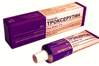 Внешний вид мази Троксерутин