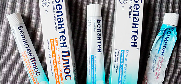 Бепантен мазь и крем - отличия