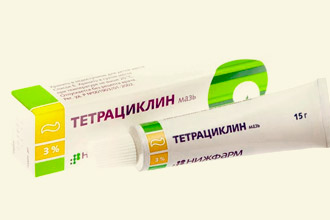 Упаковка мази тетрациклиновой