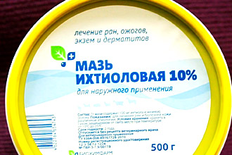 Вазелин смешивается с мазью ихтиоловой